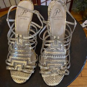 Adrianna Papell Snake Skin sandal